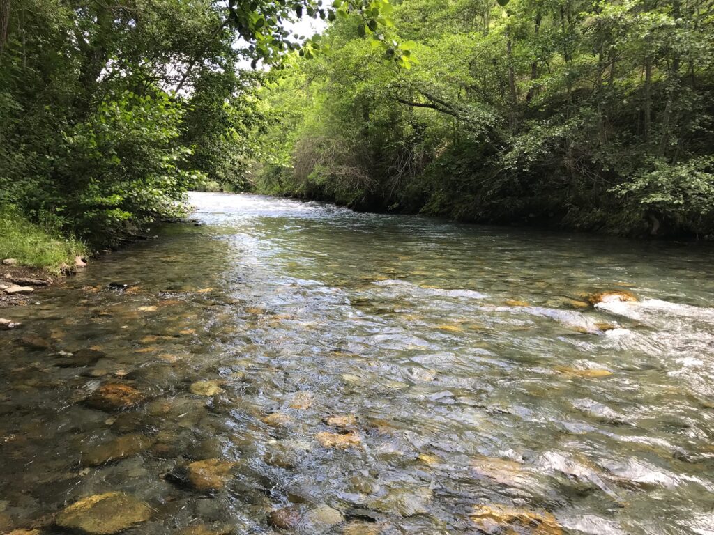 riu muntanya